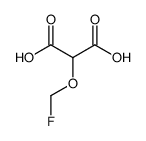 2-(fluoromethoxy)malonic acid Structure