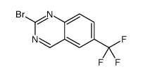 2-bromo-6-(trifluoromethyl)quinazoline结构式