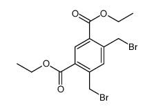 diethyl 4,6-bis(bromomethyl)benzene-1,3-dicarboxylate Structure