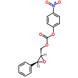 (2S,3S)-2,3-EPOXY-3-PHENYLPROPYL 4-NITROPHENYL CARBONATE structure