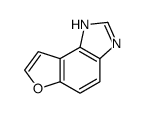 (9ci)-1H-呋喃并[3,2-e]苯并咪唑结构式