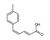 5-(4-methylphenyl)penta-2,4-dienoic acid Structure