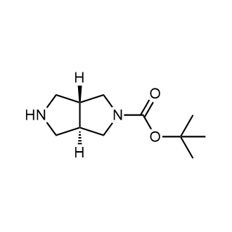 tert-Butyl (3aR,6aR)-hexahydropyrrolo[3,4-c]pyrrole-2(1H)-carboxylate structure