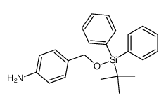 4-aminobenzyl tert-butyldiphenylsilyl ether Structure