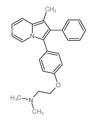 Benzenamine,4-[methoxy(1-methyl-2-phenyl-1H-indol-3-yl)methyl]-N,N-dimethyl-结构式