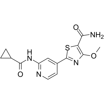 GSK-3β inhibitor 2结构式