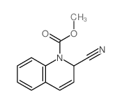 methyl 2-cyano-2H-quinoline-1-carboxylate structure