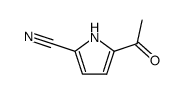 Pyrrole-2-carbonitrile, 5-acetyl- (6CI,8CI)结构式