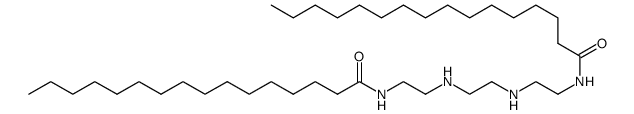 N,N'-((ethane-1,2-diylbis(azanediyl))bis(ethane-2,1-diyl))dipalmitamide Structure