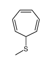 7-methylsulfanylcyclohepta-1,3,5-triene Structure