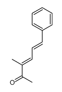 3-methyl-6-phenylhexa-3,5-dien-2-one结构式