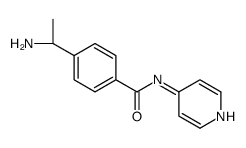 4-[(1R)-1-aminoethyl]-N-pyridin-4-ylbenzamide结构式