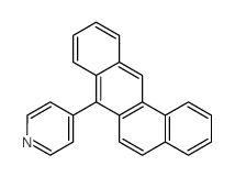 4-benzo[a]anthracen-7-ylpyridine Structure
