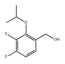 (3,4-Difluoro-2-isopropoxyphenyl)methanol Structure