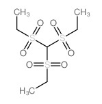 Ethane,1,1',1''-[methylidynetris(sulfonyl)]tris- (9CI) Structure