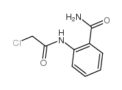 2-(2-氯乙酰基氨基)-苯甲酰胺结构式