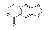 呋喃并[2,3-c]吡啶-5-羧酸乙酯结构式