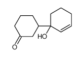 3-(1-hydroxycyclohex-2-en-1-yl)cyclohexan-1-one Structure
