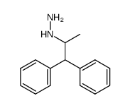 1-(1,1-diphenylpropan-2-yl)hydrazine Structure