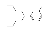 N,N-dibutyl-3-iodoaniline Structure