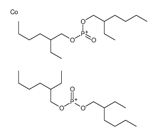 cobalt tetra(2-ethylhexyl) bis(phosphate) Structure
