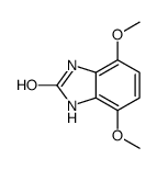 2H-Benzimidazol-2-one,1,3-dihydro-4,7-dimethoxy-(9CI)结构式