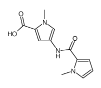 1-methyl-4-{[(1-methyl-1H-pyrrol-2-yl)carbonyl]amino}-1H-pyrrole-2-carboxylic acid Structure