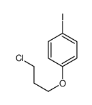 1-(3-chloropropoxy)-4-iodobenzene Structure