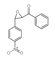 [3-(4-nitrophenyl)oxiran-2-yl]-phenyl-methanone结构式