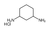 TRANS-CYCLOHEXANE-1,3-DIAMINE HYDROCHLORIDE Structure