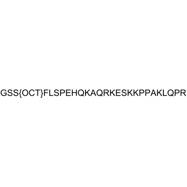 des-Gln14-Ghrelin (rat) TFA structure