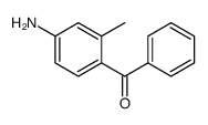 4-Amino-2-methylbenzophenone Structure