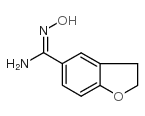 5-Benzofurancarboximidamide,2,3-dihydro-N-hydroxy- Structure