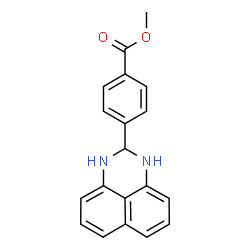 4-(2,3-Dihydro-1H-perimidin-2-yl)-benzoic acid methyl ester结构式