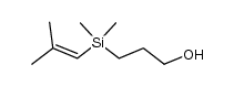 4,4,6-trimethyl-4-silahept-5-en-1-ol结构式