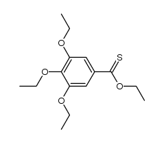 O-ethyl 3,4,5-triethoxybenzothioate Structure