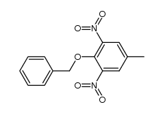 benzyl-(4-methyl-2,6-dinitro-phenyl)-ether Structure