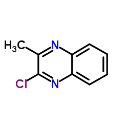 2-氯-3-甲基喹喔啉结构式