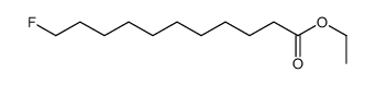 11-Fluoroundecanoic acid ethyl ester结构式