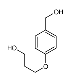3-[4-(hydroxymethyl)phenoxy]propan-1-ol结构式