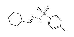N'-(cyclohexylmethylene)-4-methylbenzenesulfonohydrazide结构式
