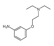3-[2-(diethylamino)ethoxy]aniline Structure