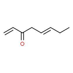 (E)-1,5-octadien-3-one结构式