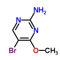 5-Bromo-4-methoxypyrimidin-2-amine structure