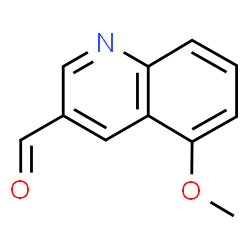 3-Quinolinecarboxaldehyde,5-methoxy-(9CI) picture