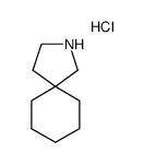 2-azoniaspiro[4.5]decane hydrochloride structure