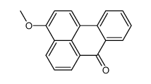 3-methoxy-7H-benz[de]anthracen-7-one结构式