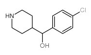 ALPHA-(4-CHLOROPHENYL)-4-PIPERIDINEMETHANOL Structure