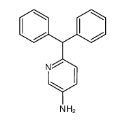 3-Pyridinamine,6-(diphenylmethyl)- Structure