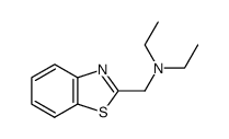 2-Benzothiazolemethanamine,N,N-diethyl-(9CI) structure
